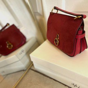 Red Leather Handbag